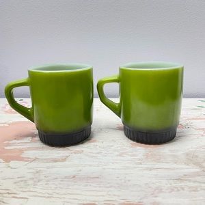 Fire king stacking mugs